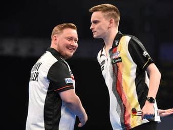 Deutsches Darts-Duo nicht zu stoppen