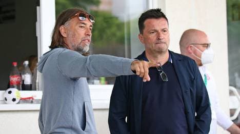 Sportdirektor Martin Schmidt (links) und Boss Christian Heidel ziehen die Strippen beim FSV Mainz 05