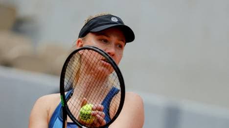Mona Barthel war die einzige Deutsche in der zweiten Runde