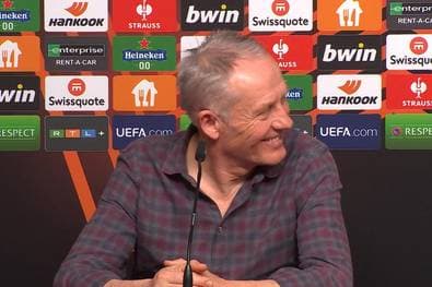 "Dann fliegt die halt auch noch mit": Streich sorgt für Lacher