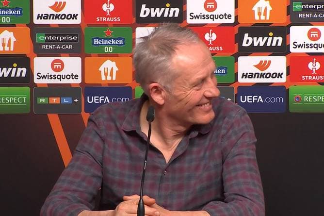 "Dann fliegt die halt auch noch mit": Streich sorgt für Lacher