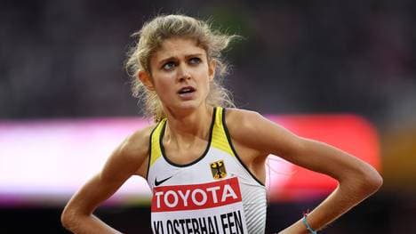 Konstanze Klosterhalfen verfehlt eine Medaille