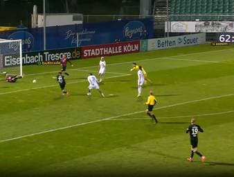 Viktoria Köln gewinnt in der Dritten Liga gegen Saarbrücken und verschärft damit die Krise der Saarländer, die nun 14 Spiele nacheinander ohne Sieg sind.