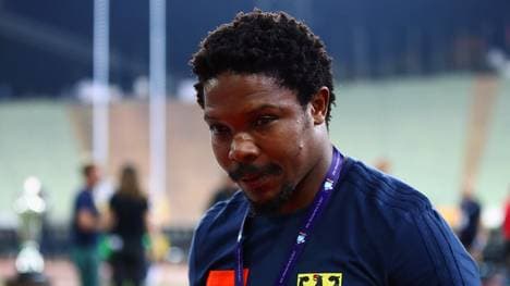 Vuyo Zangqa musste sich mit den Männern Irland geschlagen geben