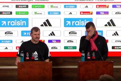 Diese PK-Frage macht Baumgart "sprachlos"