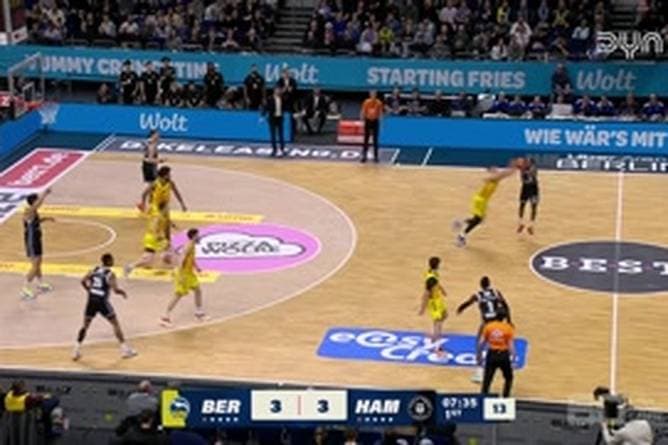 Spiel Highlights zu ALBA BERLIN - Veolia Towers Hamburg