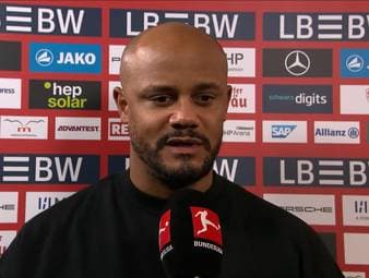 Die Bayern besiegen den VfB Stuttgart klar mit 5:0 - trotzdem gibt es Sache, die dem Bayern-Trainer Vincent Kompany überhaupt nicht gefallen hat. 