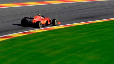 Charles Leclerc kommt in Spa bislang hervorragend zurecht