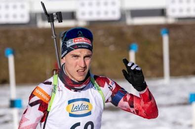 Biathlet meldet sich nach Schreckmoment
