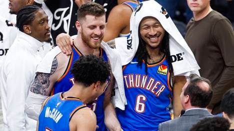 Isaiah Hartenstein (l.) glänzte für OKC