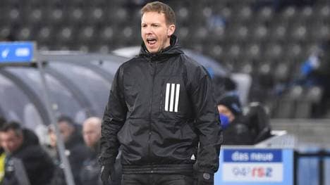 Julian Nagelsmann ärgerte sich über das Tor der Berliner
