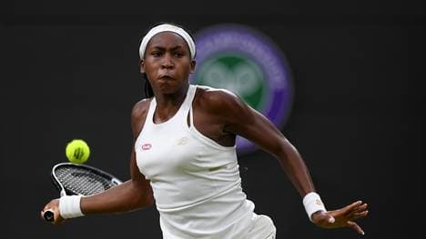 Cori Gauff steht schon in der dritten Runde von Wimbledon