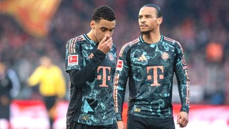 Das Trikot von Jamal Musiala sieht gezeichnet aus