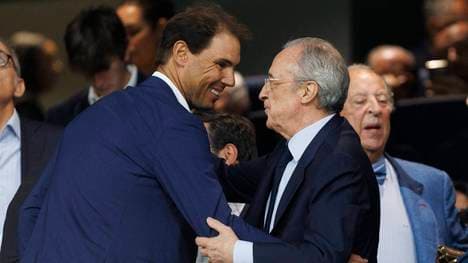 Rafael Nadal und Florentino Pérez kennen sich seit Jahren