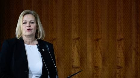 Bundesinnenministerin Nancy Faeser