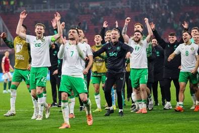 Ekstase pur! So wild feiern Irlands Fans den Quali-Irrsinn