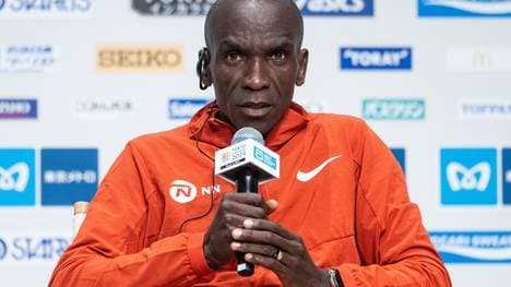 Vor dem Rennen in Tokio: Eliud Kipchoge