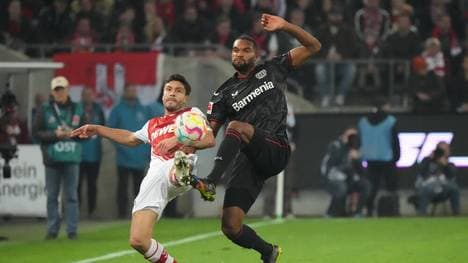 Der 1. FC Köln spielt gegen Bayer 04 Leverkusen 