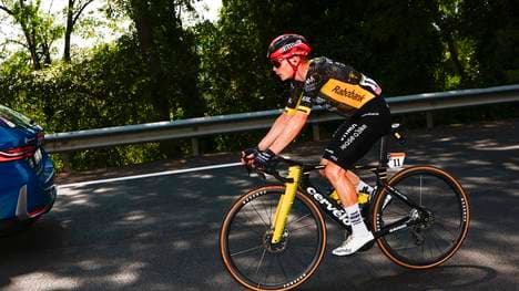 Jonas Vingegaard musste die Tour nach einem Sturz aufgeben
