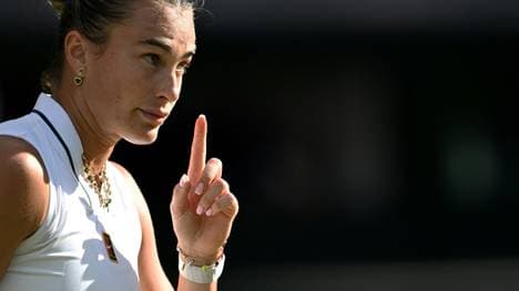 Aryna Sabalenka kämpft um ihren Status