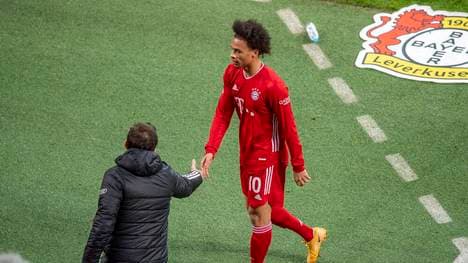 Leroy Sané wurde nur 36 Minuten nach seiner Einwechselung wieder ausgewechselt