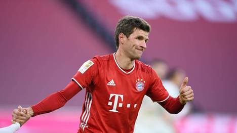 Thomas Müller leidet mit seinen Bayern-Mitspielern