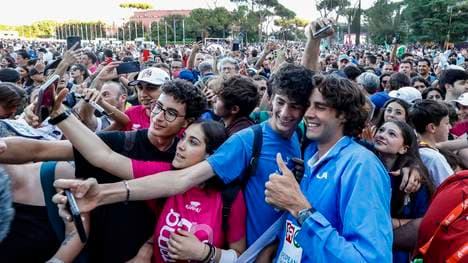 Gianmarco Tamberi scheint sich von seinem gesundheitlichen Rückschlag zu erholen