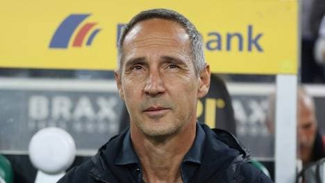 Mit Gladbach im Hotel Klosterpforte: Adi Hütter