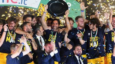 Die Spieler von Parma Calcio dürfen nach der Meisterschaft in der kommenden Saison in der Serie A antreten