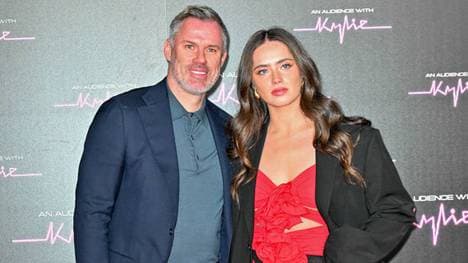 Jamie Carragher und seine Tochter Mia