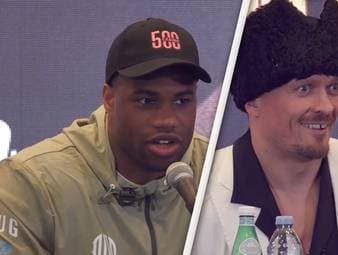 Oleksandr Usyk und Daniel Dubois lieferten sich vor dem mit Spannung erwarteten Schwergewichts-Titelkampf einen verbalen Schlagabtausch. Beide Boxer heizen die Spannung vor dem großen Duell kräftig an.