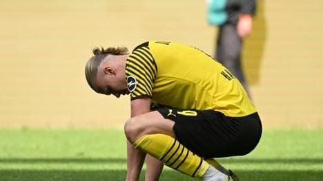 Der BVB bangt um ihren Star Erling Haaland