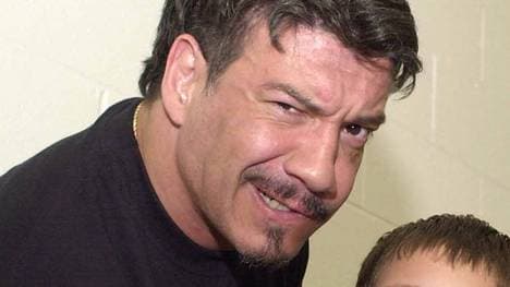 Eddie Guerrero bei einem WWE-Event in England wenige Monate vor seinem Tod