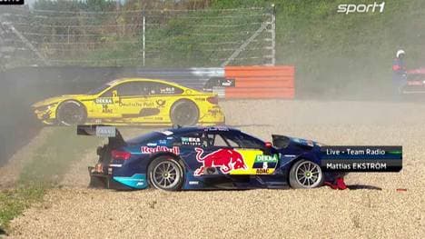 DTM-Crash mit Ekström und Glock