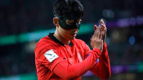 Heung-Min Son erkämpft mit Südkorea einen Punkt gegen Uruguay