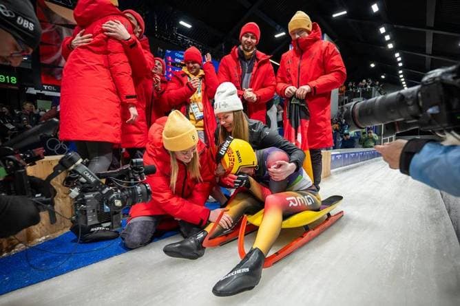 Deutsche Rodel-Dominanz: Wieder Gold!