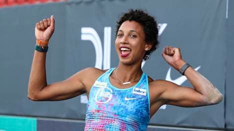 Malaika Mihambo sprang überlegen zum DM-Titel