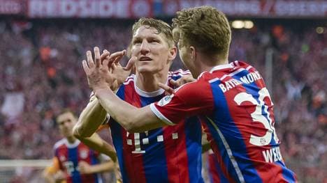 FBL-GER-BUNDESLIGA-BAYERN MUNICH-HERTHA, Bastian Schweinsteiger