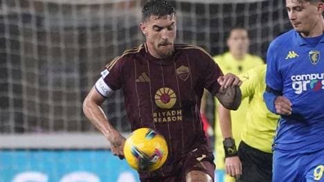 Lorenzo Pellegrini im Trikot der AS Rom