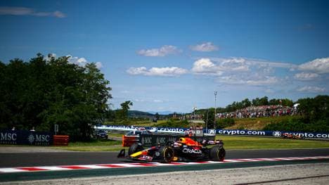 Sergio Perez beim GP von Ungarn