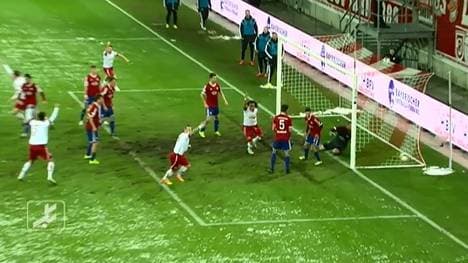 Jahn Regensbuurg gegen SpVgg Unterhaching