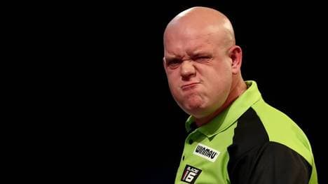 Michael van Gerwen ist am Dienstag gefordert
