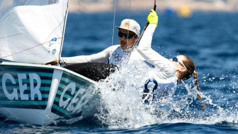 Das deutsche Duo Simon Diesch und Anna Markfort