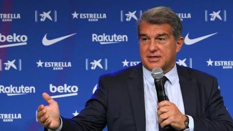 Barca-Boss Laporta hält an Super-League-Projekt fest