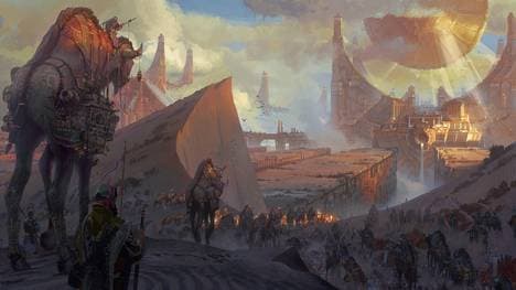 Die Region Shurima wird im Zentrum der neuen LoR-Erweiterung "Empire of the Ascended" stehen