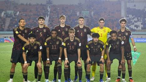Die deutsche U17 steht kurz vor dem Gruppensieg