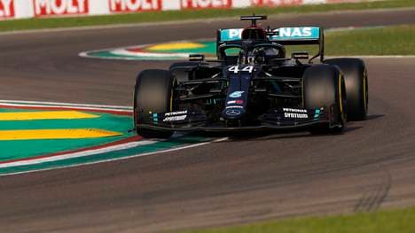 Lewis Hamilton kann mit einem weiteren Erfolg in Imola eine Vorentscheidung im Titelrennen erzwingen