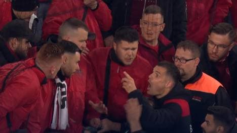 Granit Xhaka zoffte sich nach Abpfiff mit den Leverkusen-Ultras