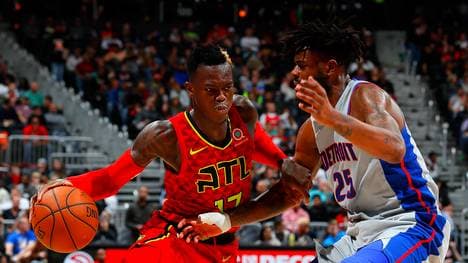 Dennis Schröder spielte von 2013 bis zur vergangenen Saison bei den Atlanta Hawks