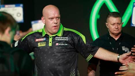 Michael van Gerwen macht gewohnt selbstbewusste Ansagen